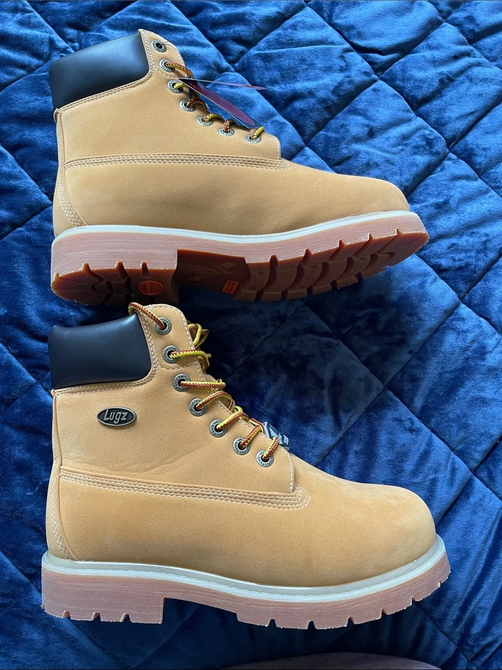 Lugz Drifter 6 Golden Wheat Work-Style Lace-Up Boots